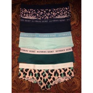 Lot of Victoria’s Secret cotton cheeky panties